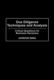 Image for Due Diligence Techniques and Analysis