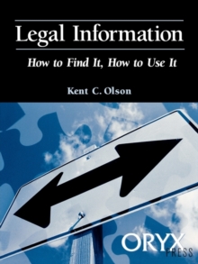 Image for Legal information: how to find it, how to use it
