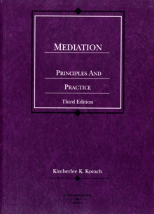 Image for Mediation, Principles and Practice