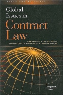 Image for Global Issues in Contract Law Spanogle Malloy Del Duca et al