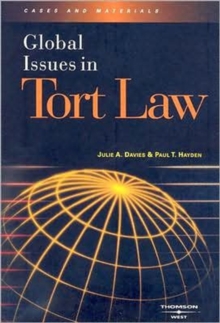 Image for Global Issues in Tort Law