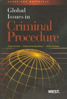 Image for Global Issues in Criminal Procedure