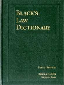 Image for Black's Law Dictionary