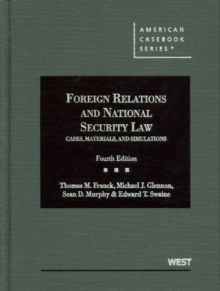 Image for Foreign Relations and National Security Law
