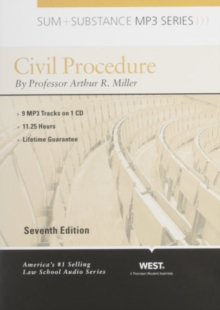 Image for Sum and Substance Audio on Civil Procedure