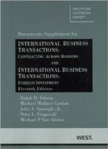 Image for International Business Transactions : Ontracting Across Borders and International Business Transactions: Foreign Investment