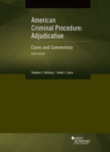 Image for American Criminal Procedure, Adjudicative