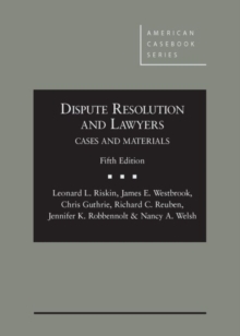 Image for Dispute Resolution and Lawyers