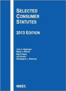 Image for Selected Consumer Statutes