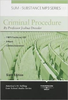 Image for Sum and Substance Audio on Criminal Procedure
