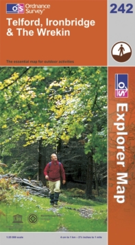 Image for Telford, Ironbridge & The Wrekin  : the essential map for outdoor activities