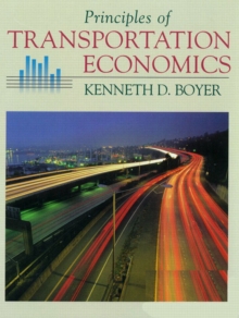Image for Principles of Transportation Economics