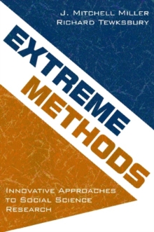 Image for Extreme Methods : Innovative Approaches to Social Science Research