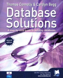 Image for Database solutions  : a step-by-step approach to building databases