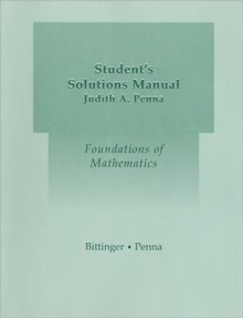 Student Solutions Manual for Foundations of Mathematics