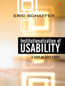 Image for Institutionalization of Usability