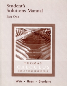 Image for Student Solutions Manual Part 1