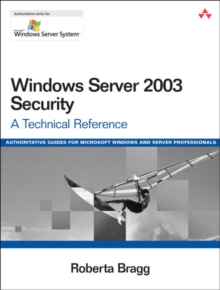 Image for Windows Server 2003 security  : a technical reference