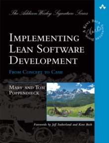 Image for Implementing lean software development  : from concept to cash