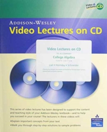 Image for Video Lectures on CD for Developmental Mathematics