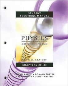Image for Student Solutions Manual for Physics for Scientists and Engineers : A Strategic Approach