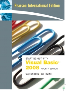 Image for Starting Out with Visual Basic 2008