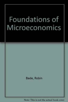 Image for Foundations of microeconomics