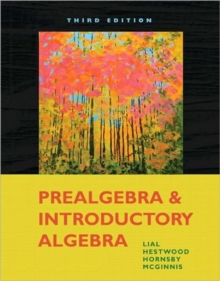 Image for Prealgebra and introductory algebra
