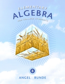 Image for Elementary algebra for college students
