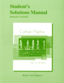 Image for Student Solutions Manual for College Algebra
