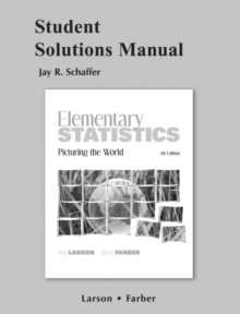 Image for Student Solutions Manual for Elementary Statistics