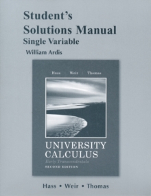 Image for Student's Solutions Manual for University Calculus