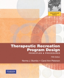 Image for Therapeutic Recreation Program Design : Principles and Procedures: International Edition