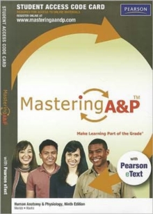 Image for MasteringA&P with Pearson eText  - Standalone Access Card - For Human Anatomy & Physiology