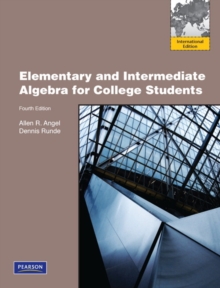 Image for Elementary and Intermediate Algebra for College Students