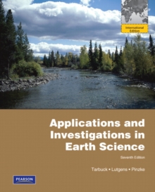 Image for Applications and investigations in Earth science