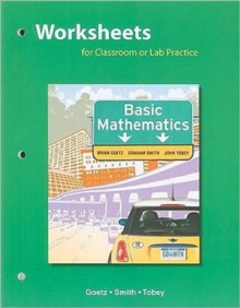 Image for Worksheets for Classroom or Lab Practice, Basic Mathematics