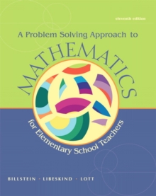 Image for Problem Solving Approach to Mathematics for Elementary School Teachers, A
