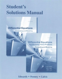 Image for Student Solutions Manual for Differential Equations : Computing and Modeling and Differential Equations and Boundary Value Problems: Computing and Modeling