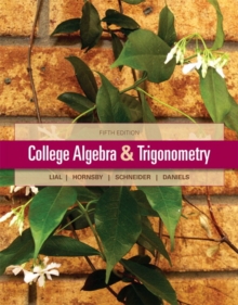 Image for College Algebra and Trigonometry Plus MyMathLab Student Access Kit