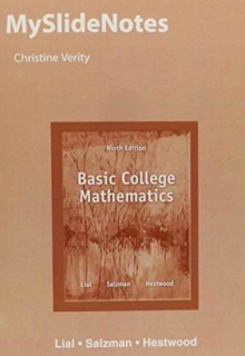 Image for MySlideNotes for Basic College Mathematics