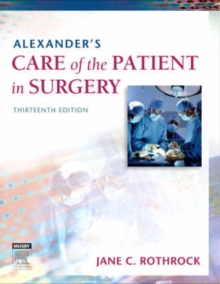 Image for Alexander's Care of the Patient in Surgery