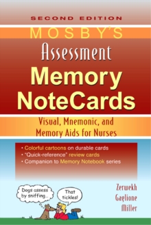 Image for Mosby's Assessment Memory NoteCards : Visual, Mnemonic, and Memory Aids for Nurses