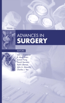 Image for Advances in Surgery, 2012