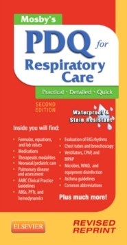 Image for Mosby's PDQ for Respiratory Care - Revised Reprint