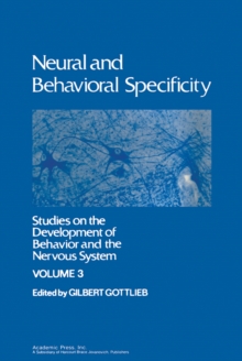 Image for Neural and behavioral specificity