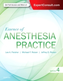 Image for Essence of anaesthesia practice