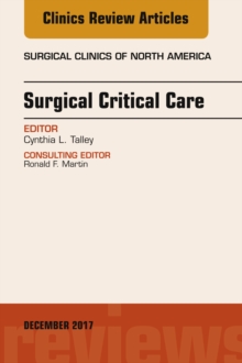 Image for Surgical critical care