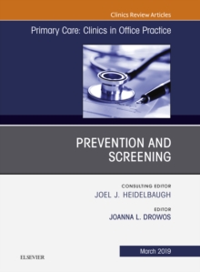 Image for Prevention and Screening, An Issue of Primary Care: Clinics in Office Practice, Ebook