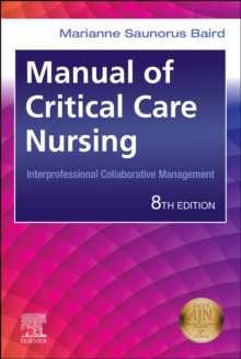 Image for Manual of critical care nursing  : nursing interventions and collaborative management